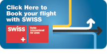 Click here to Book your flight with SWISS