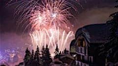 Courchevel fireworks the best side of Geneva!