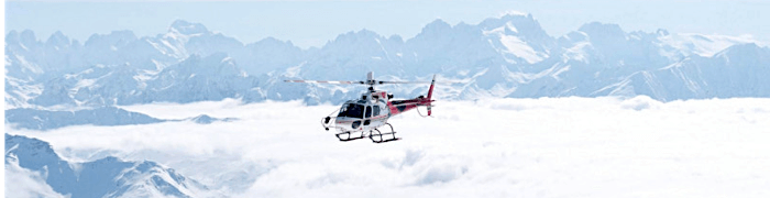 Morzine helicopter rides