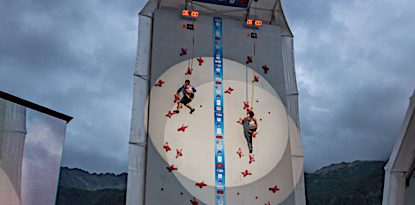 Speed climbers Chamonix World Cup 2022