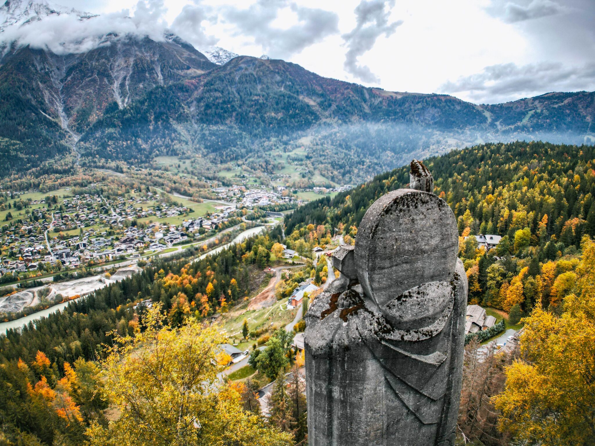 Statue du Christ-Roi (Les Houches)