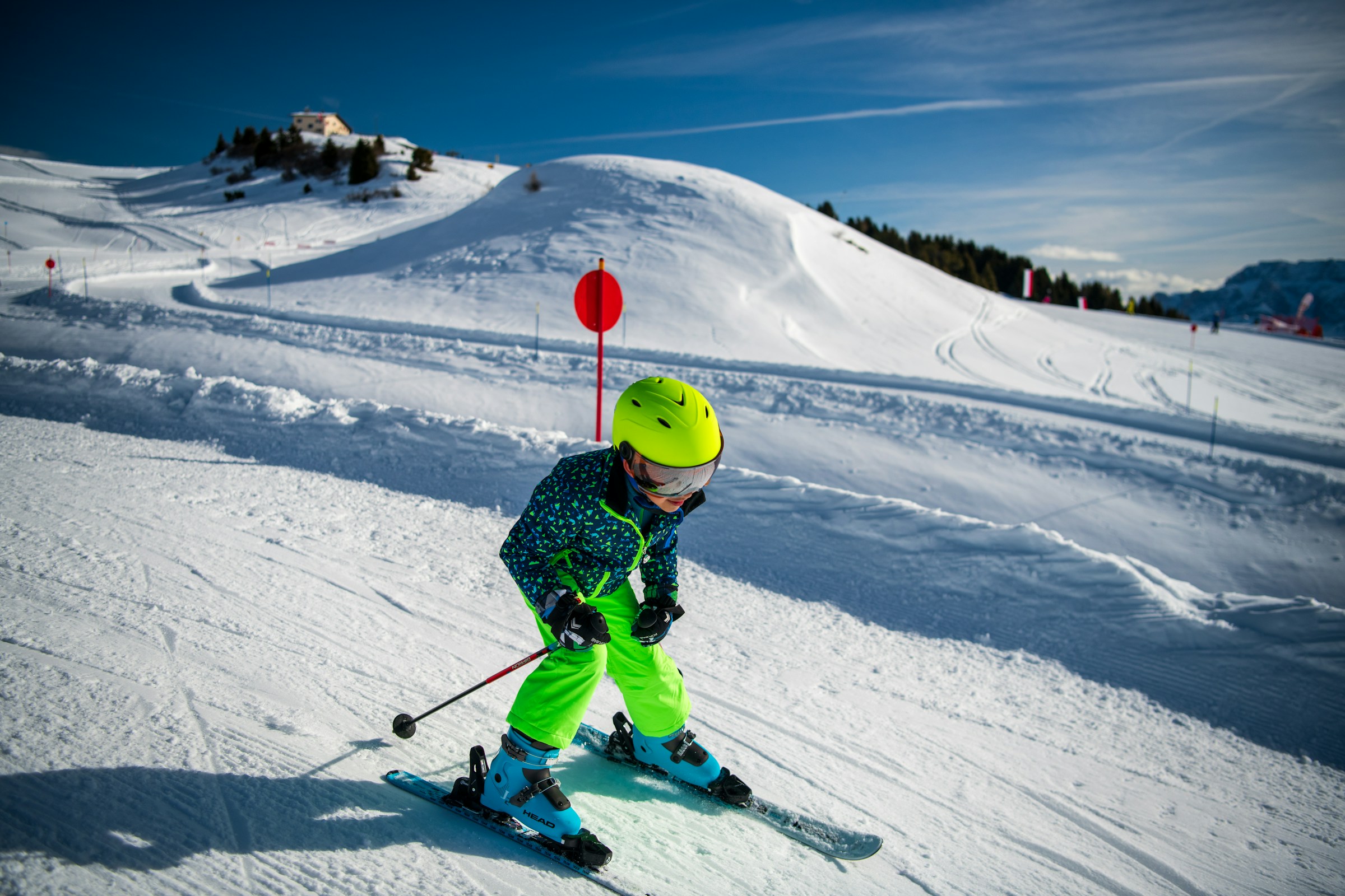Mini-Domain and Beginner Ski Areas in Saint-Gervais