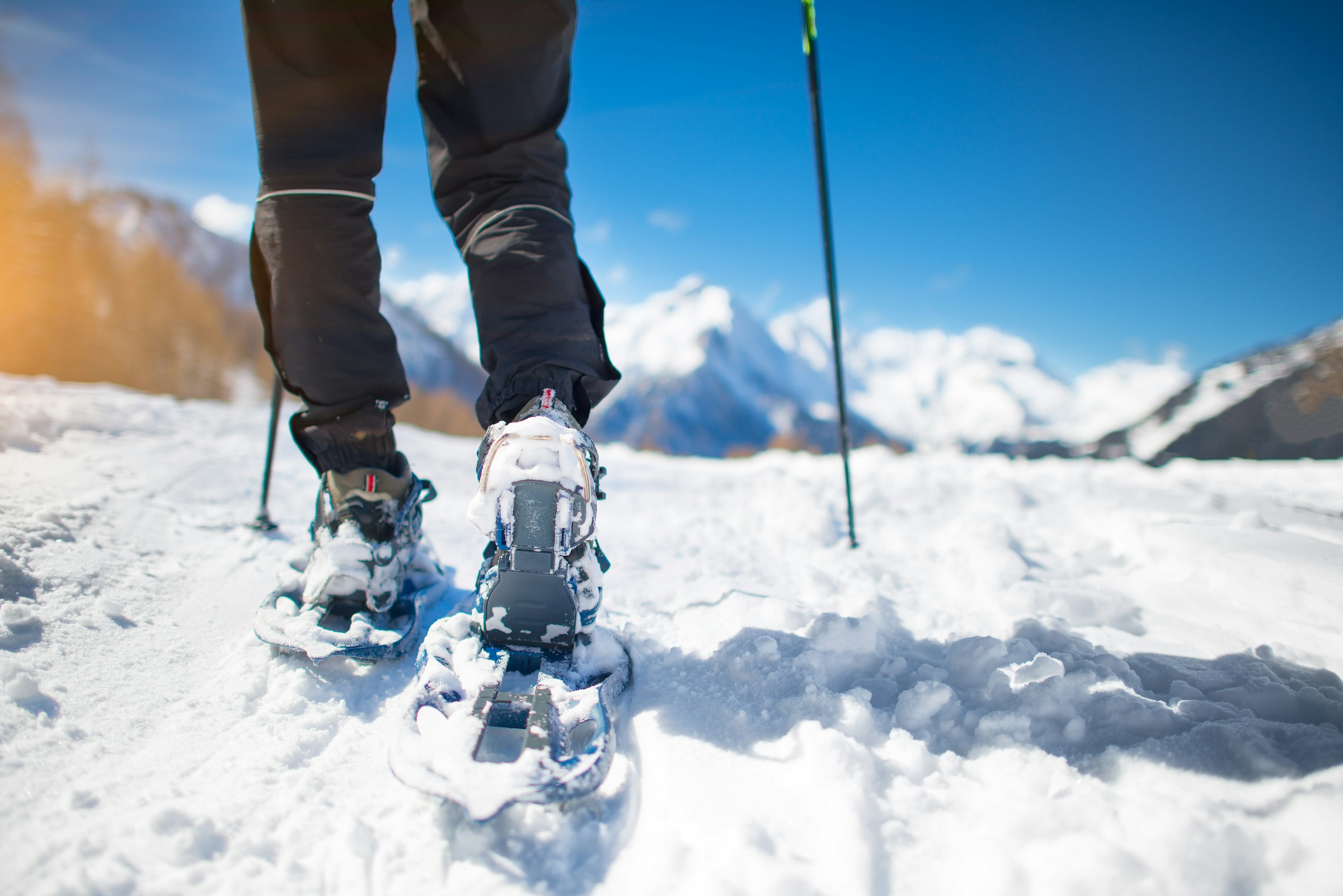 Snowshoeing in Saint-Gervais